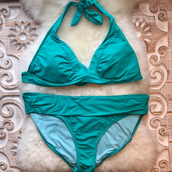 Athleta Other - Athleta Shirrendipity bikini top/L bottom/XL